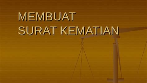 Dengan begitu laporan kita akan diproses dan akan dibuatkan surat kematian ini. √Contoh Surat Kematian atau Surat Keterangan Meninggal ...