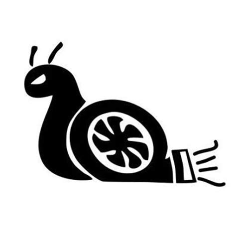 15105cm Turbo Snail Car Sticker Decals Motorcycle Stickers Car