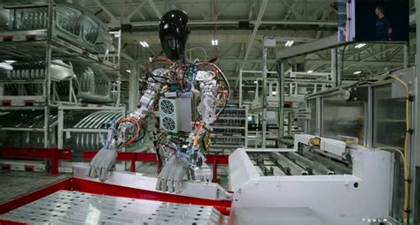 Tesla Shows Demo Video Of Optimus Bot Working In The Fremont Factory Motor Junkies Before It