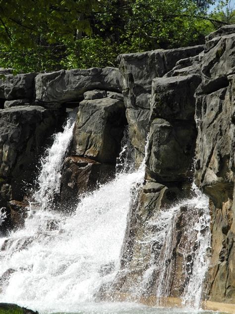 Rocks Water Waterfalls Grey Free Photo On Pixabay Pixabay