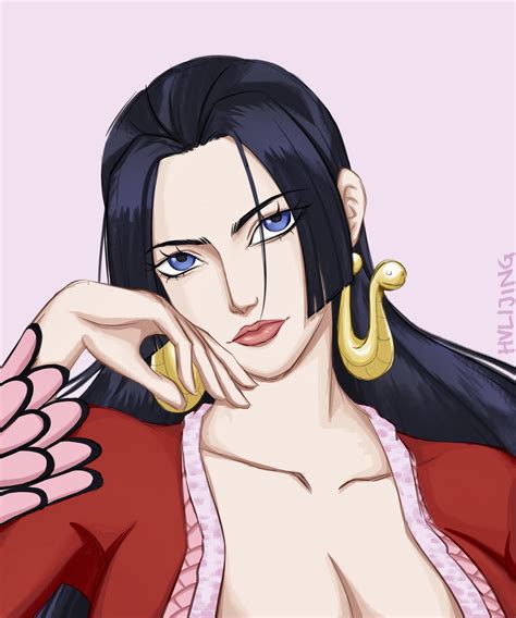 I Just Finished Amazon Lily And I Had To Draw Boa Hancock Because She S Beautiful R Onepiece