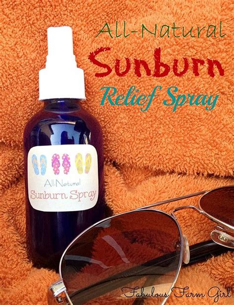 7 Home Remedies For Sunburn Relief