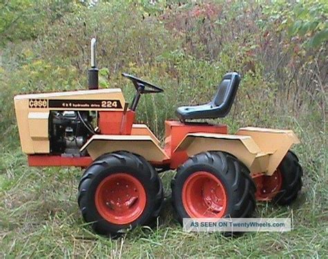Case 4x4 Articulated Garden Tractor Custom Built