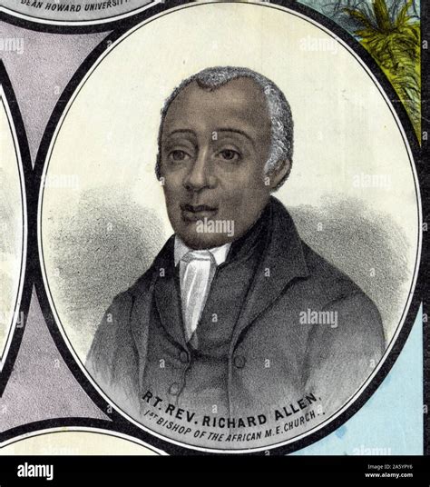 Richard Allen Bishop 17601831 African American Bishop Founder Of