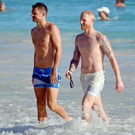 Thanks For The Sexy Shirtless Beach Photos Englands Cricket Team Wstale Com