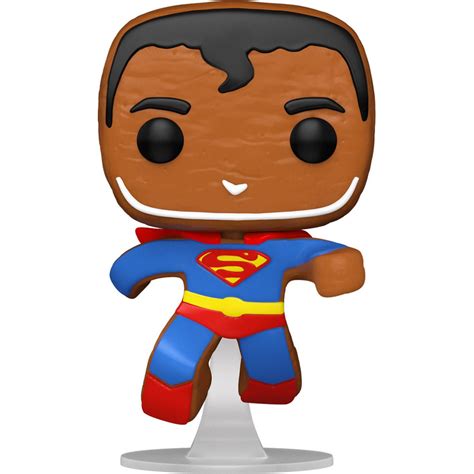 Dc Comics Super Heroes Gingerbread Superman Funko Pop Vinyl Figure