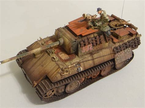 Model Tanks Military Diorama Panther Tank
