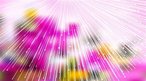 Free Abstract Shiny Pink Green And White Bursting Lines Background