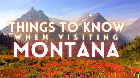 Montana Travel Guide Travel Tips For Visiting Montana Youtube