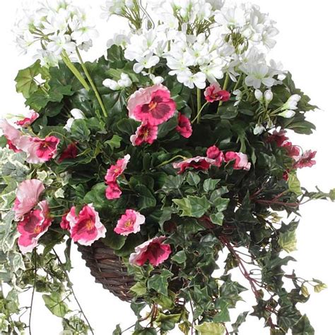 Artificial Hanging Baskets The Artificial Flowers Company