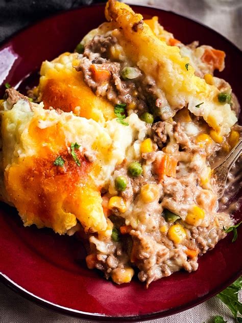 Easy Shepherd S Pie With Instant Mashed Potatoes Recipe Unfussy Kitchen