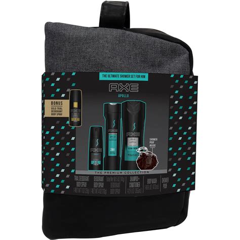 We've rounded up the top 5 gift sets for him right here. Axe Apollo Gift Set For Men With Shower Bag 4 Pc. | Body ...