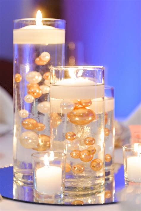 Diy Decorating Ideas For Christmas Floating Candle Centerpieces