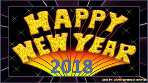 Happy New Year 2018 Wishes Video Downloadwhatsapp Videosong