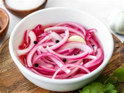 How To Make Quick Pickled Red Onions Budget Bytes