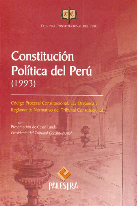 Constitución Política Del Perú Editorial Temis