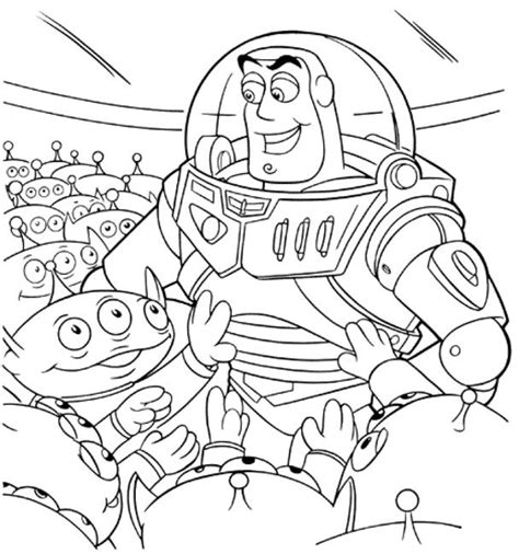 In this awesome coloring page, buzz lightyear is accompanied by his friends rex, hamm and slinky dog! Toy Story Alien Drawing at GetDrawings | Free download