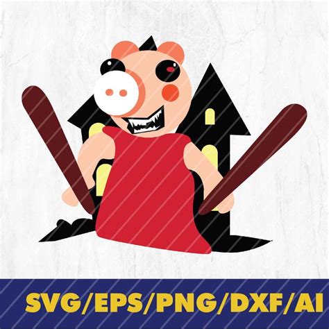 Piggy Halloween Svg Piggy Roblox Svg Halloween Svg Piggy Svg Roblox