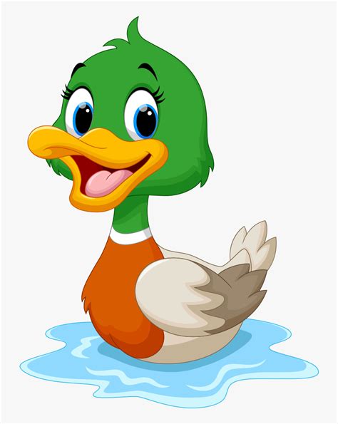 Transparent Duck Cartoon Duck Hd Png Download Kindpng