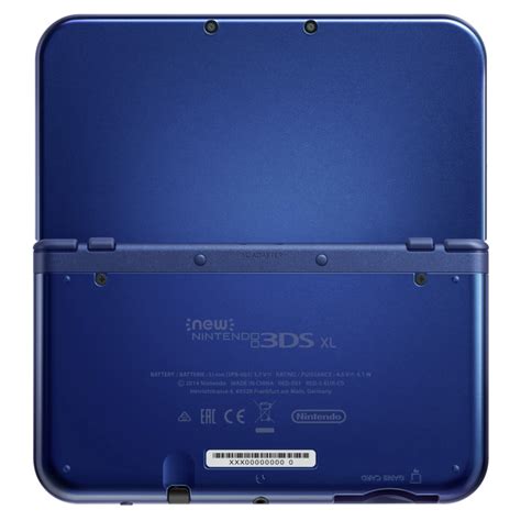 New Nintendo 3ds Xl Metallic Blue Gaming Consoles Photopoint