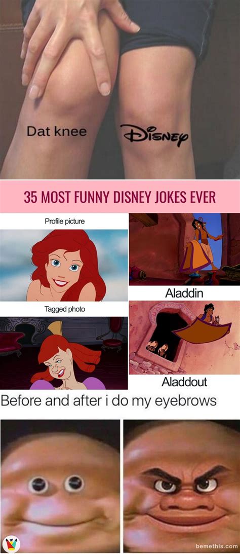 35 Most Funny Disney Jokes Ever Funny Disney Jokes Disney Funny