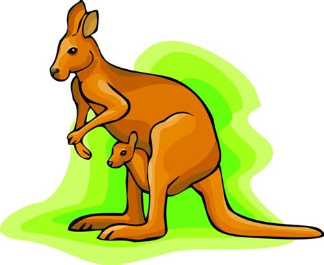 Kangaroo Jumping Cartoon Download High Quality Kangaroo Clipart