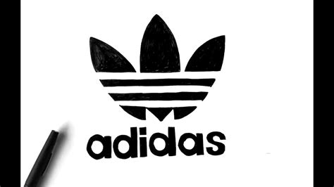 Comment Dessiner Le Logo Adidas Youtube