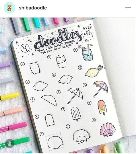 Bullet Journal Cute Beginner Easy Doodle Art