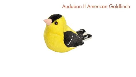 Wild Republic Audubon Birds American Goldfinch Plush With