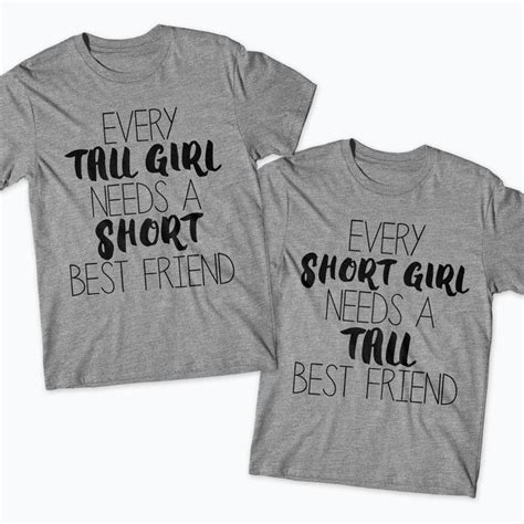 best friend shirts bff outfits besties shirts bff top tall etsy