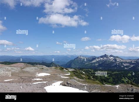 Mount Rainier National Park Washington State Usa Stock Photo Alamy