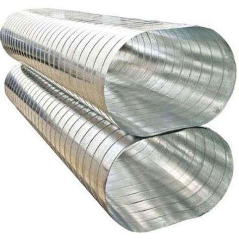 Stainless Steel Oval Spiral Air Duct For Industrial Use Rs 110 Kg