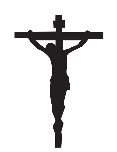 Crucifix Silhouettepdf Silhouette Tattoos Geometric Sleeve Tattoo