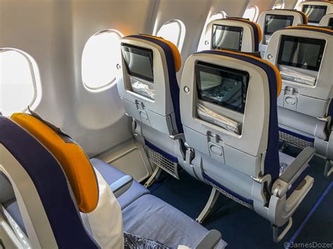 Lufthansa A340 Economy Class Los Angeles To Frankfurt