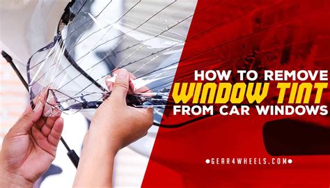 Eventually, you will need to remove old tint and replace it with if you plan to have the tint installed by a professional, it saves you money to remove the old tint yourself. How to remove window tint from car windows Step-by-step