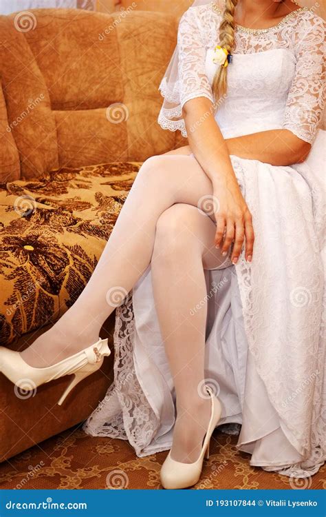 Bride White Stockings Telegraph