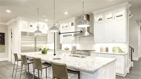 How To Space Install Pendant Lights Over Your Kitchen Island