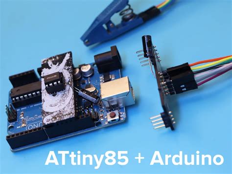 Programming Attiny85 Chips Dip And Soic With Arduino Code