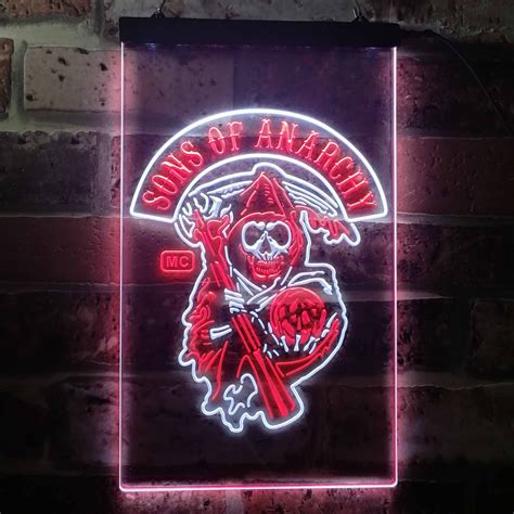 Sons Of Anarchy Led Neon Sign Neon Sign Led Sign Shop Whats