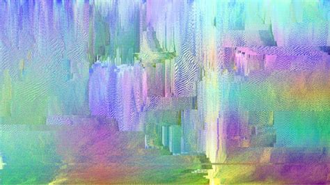 Iridescent Glitch Pixelated Bug Screen Refraction Colors Stock