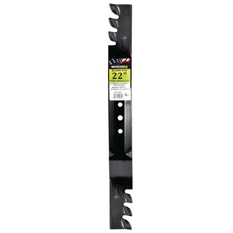 Maxpower Commercial Mulching Blade For 22 In Cut Toro Recycler Mowers