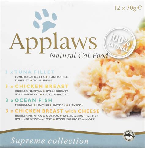 Applaws 100 Percent Natural Wet Cat Food Multipack Fish And Chicken