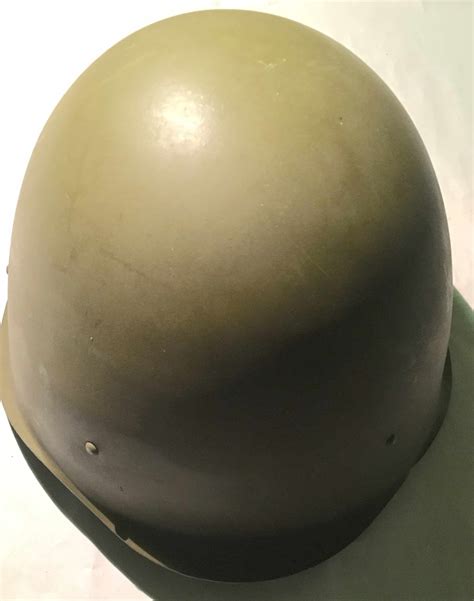 Soviet Russian North Korean M40 Steel Helmet 1953 Enemy Militaria