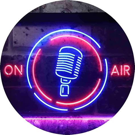 Microphone On Air Led Neon Light Sign Led Neon Lighting On Air Sign