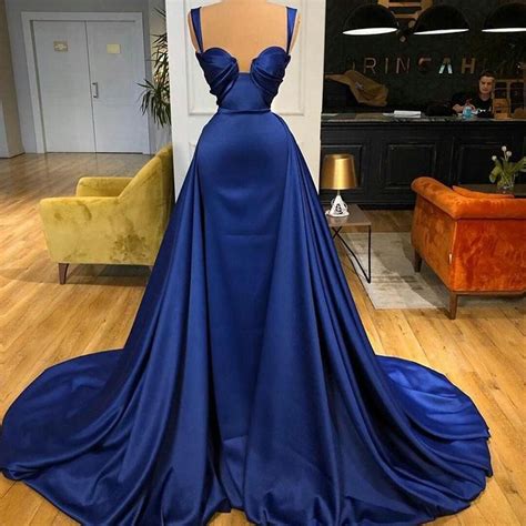 Royal Blue Prom Dresses Simple Prom Dress Detachable Skirt Prom Dresses 2022 Prom Dresses Prom