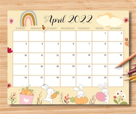 Editable June 2023 Calendar Gorgeous Summer With Beautiful Etsy In