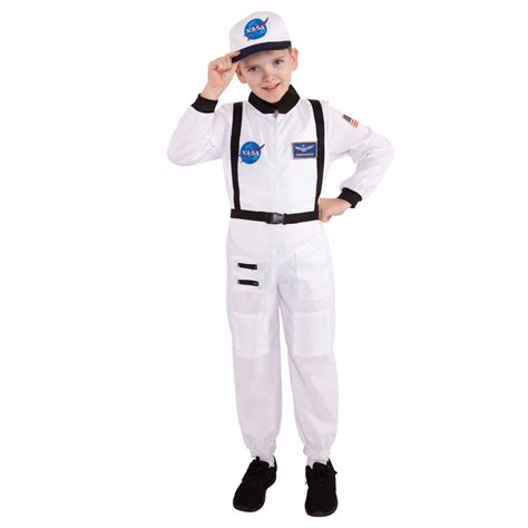 Boys Astronaut Fancy Dress Kids Spaceman Costume Nasa Space Man Book