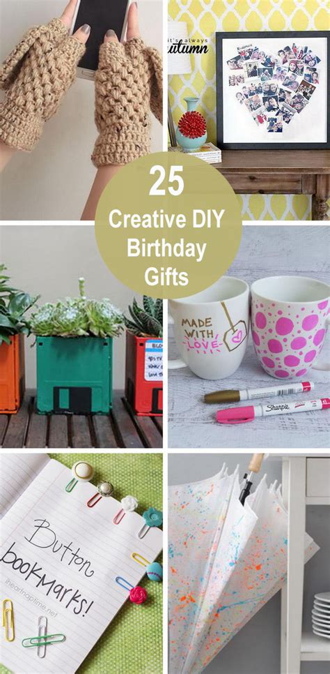 20 cute valentines day gifts for him that are romantic and easy ideas for a boyfriend or husband. Creative DIY Birthday Gifts | Styletic