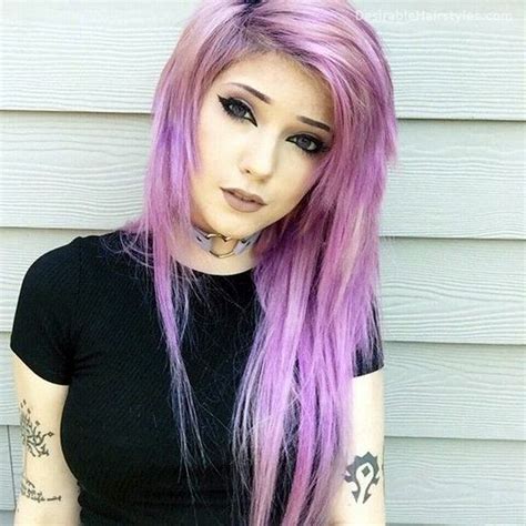 45 Supremely Cute Emo Hairstyles For Girls Medium Scene Haircuts