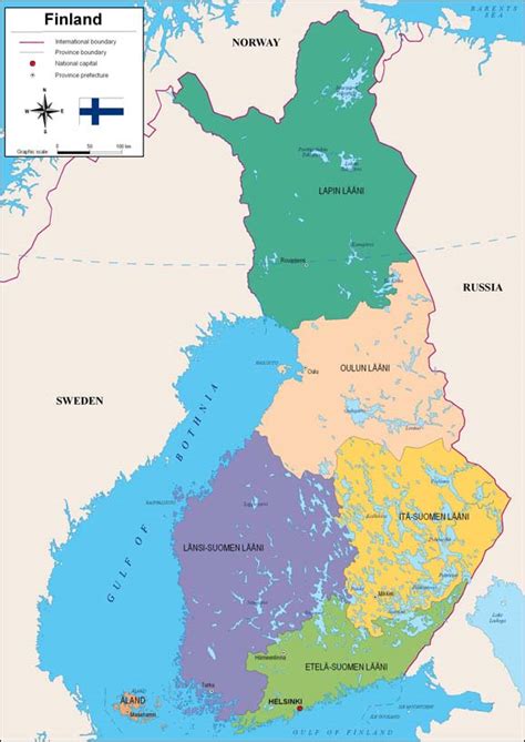 Mapa De Finlandia
